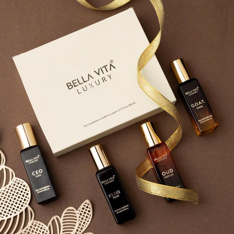 Perfume Gift Set for Men | 4 Luxury Minis
