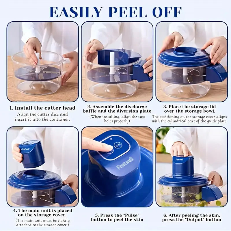 🎁2025-Christmas Hot Sale🎁49% OFF  - Automatic Fruit and Vegetable Peeler Machine