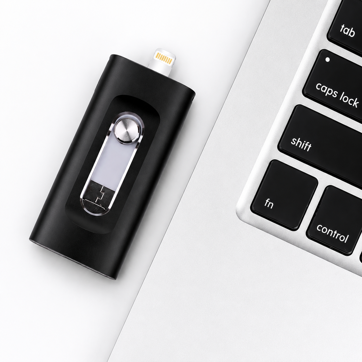 Portable 4-in-1 Memory Stick MFi Certified High Speed Data Transfer Flash Drive