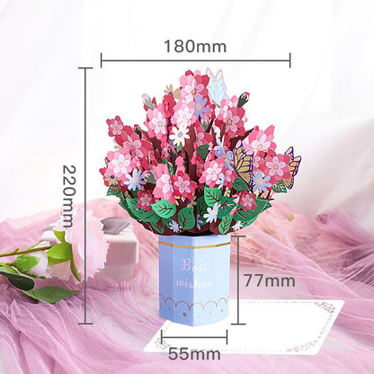 🌹 FOREVER-BLOOMING 3D VALENTINE'S POP-UP CARD