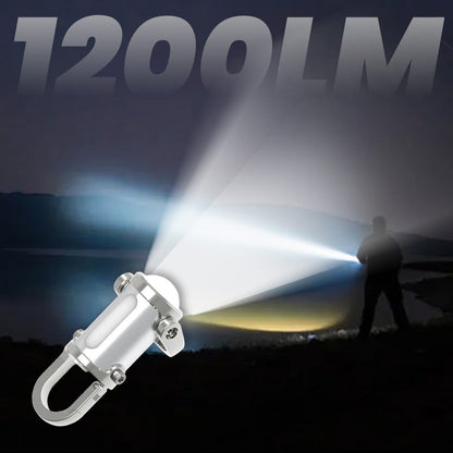 SOPHIAGE® 1200LM Super Bright Mini Keychain Flashlight Waterproof